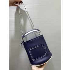 델보 팽 미니 버킷 크로스백